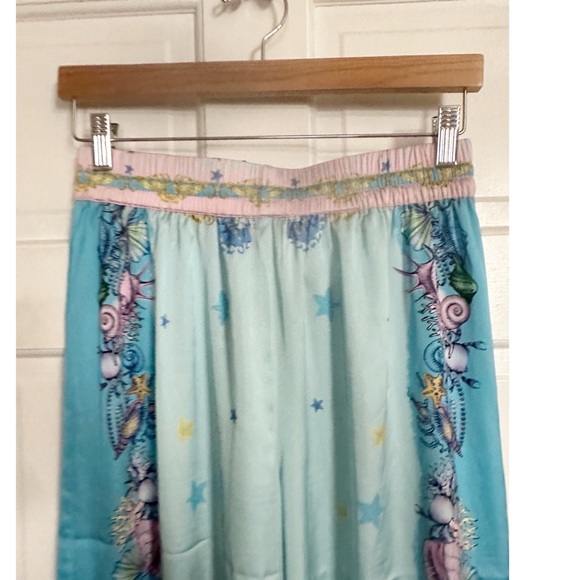 Rachel Zoe Sea Shells and Cherubs Palazzo Pants NWT - Picture 8 of 9